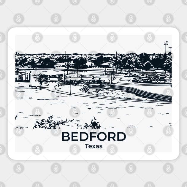 Bedford - Texas Magnet by Lakeric